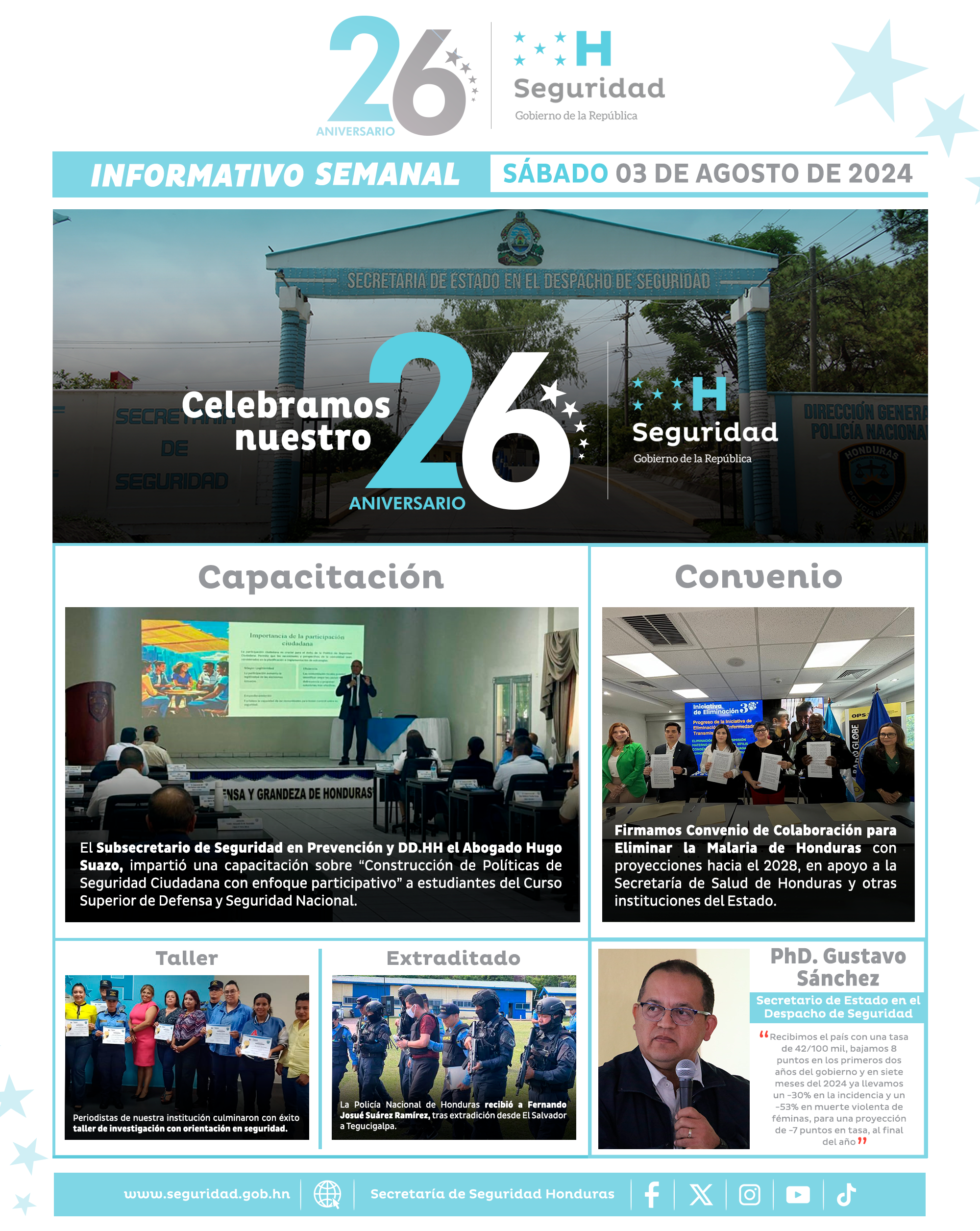 INFORMATIVO 03 DE AGOSTO DE 2024