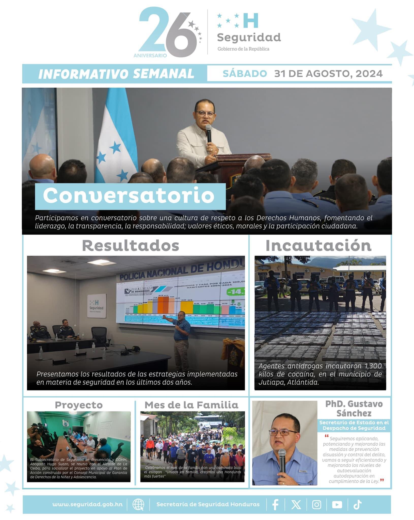 INFORMATIVO 31 DE AGOSTO 2024